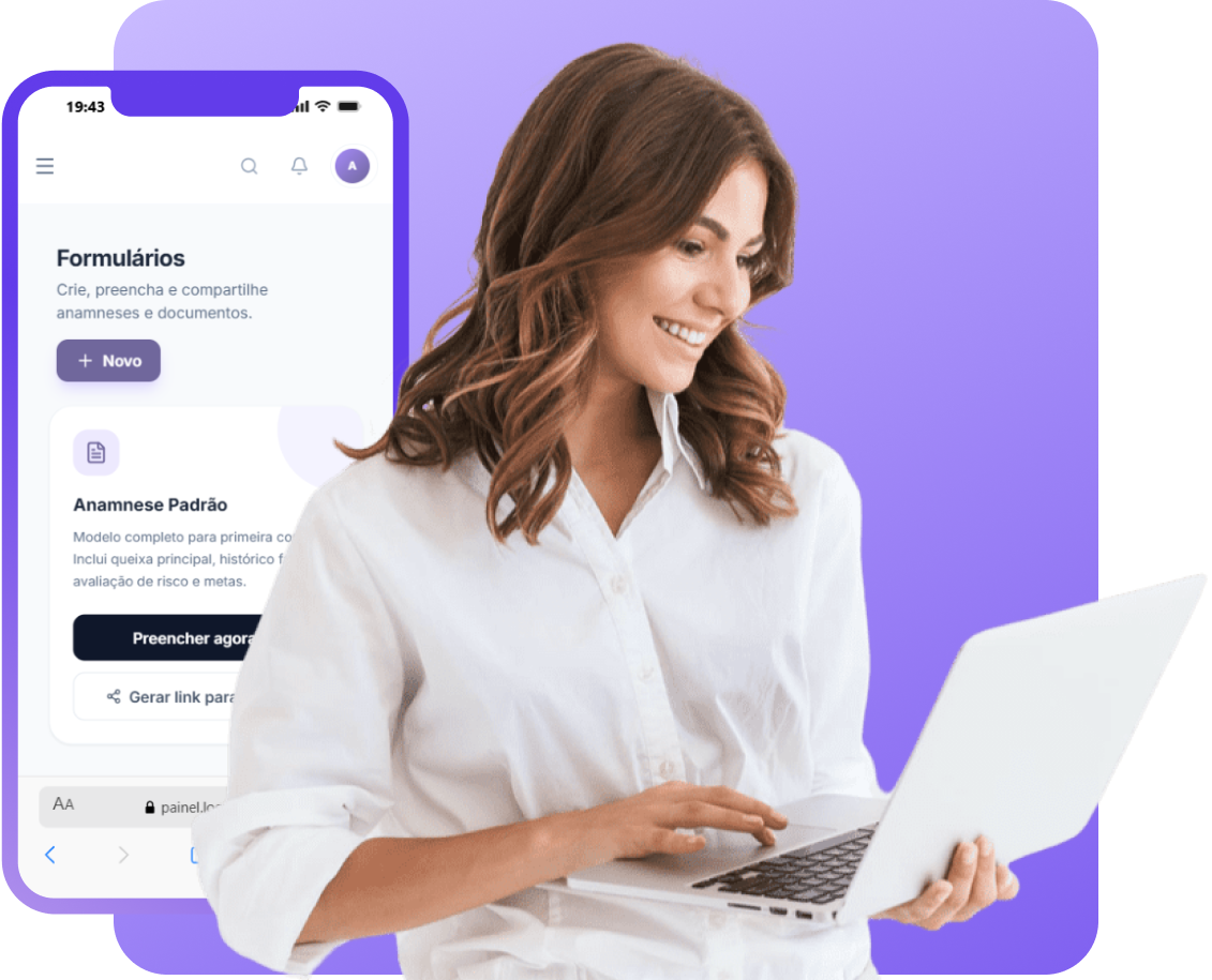 Sistema clínico para psicólogos conectando profissionais e pacientes